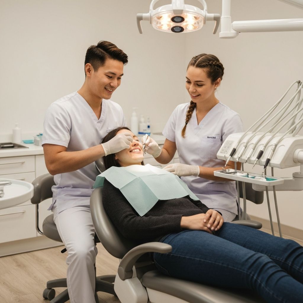 Dental professionals delivering exceptional patient care